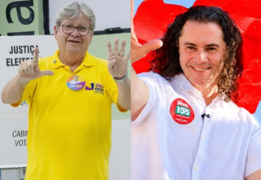 João Azevêdo e Veneziano são eleitos senadores pela Paraíba